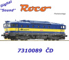 7310089 Roco Dieselová lokomotiva 754 047-9, ČD - Zvuk